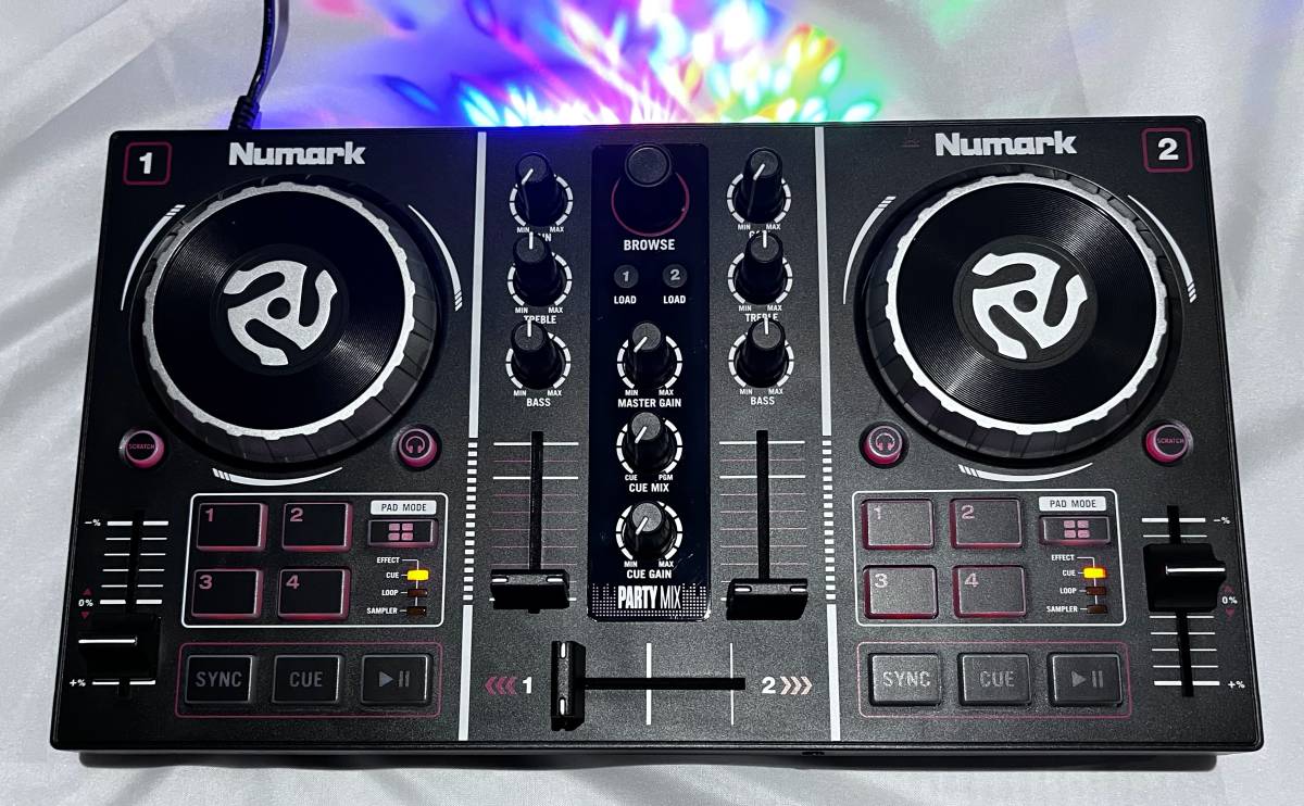 通販店を Numark ヌマーク Party Mix DJコントローラー ワンオーナー