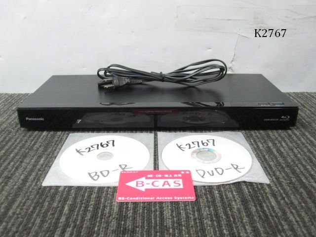 K2767M Panasonic パナソニック BD/HDDレコーダー DMR-BRS530 19年製
