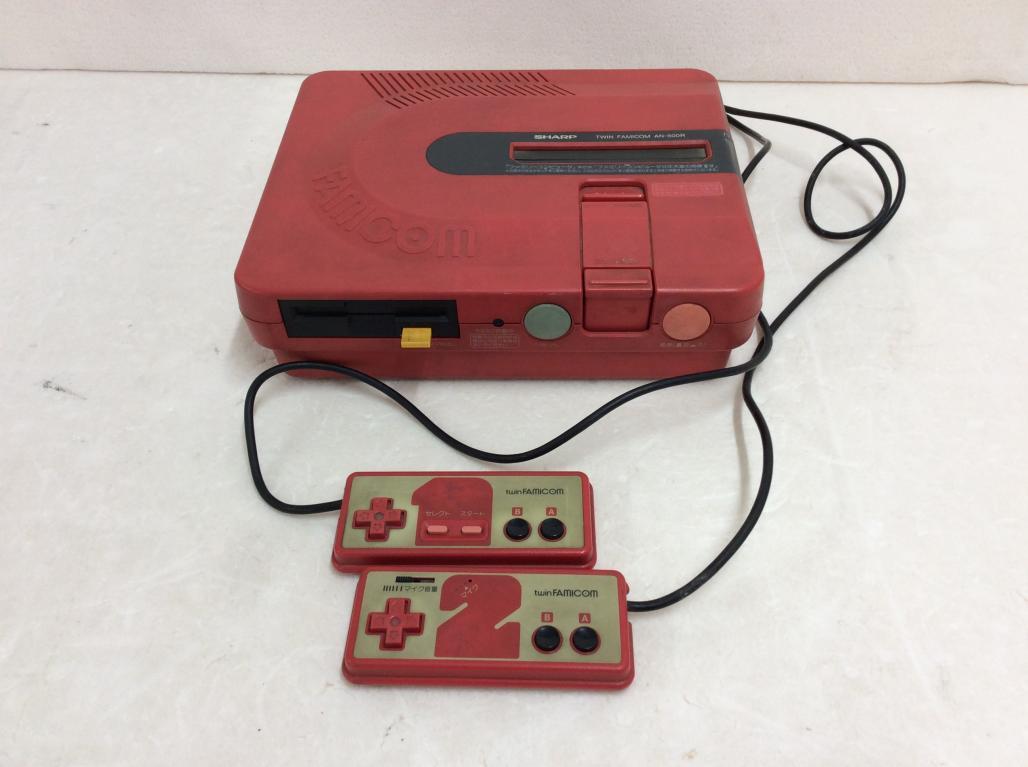 2094223) シャープ TWIN FAMICOM ツインファミコン AN-500R