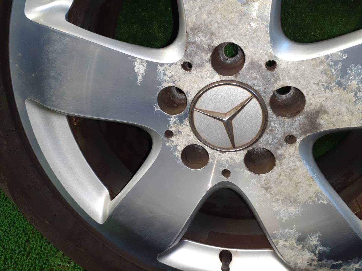メルセデスベンツ純正ホイール 16×7.5J スタッドレスタイヤセット 225