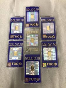 TUC GOLD0.1g 6個セット パチンコの特殊景品ってどれぐらいの価値
