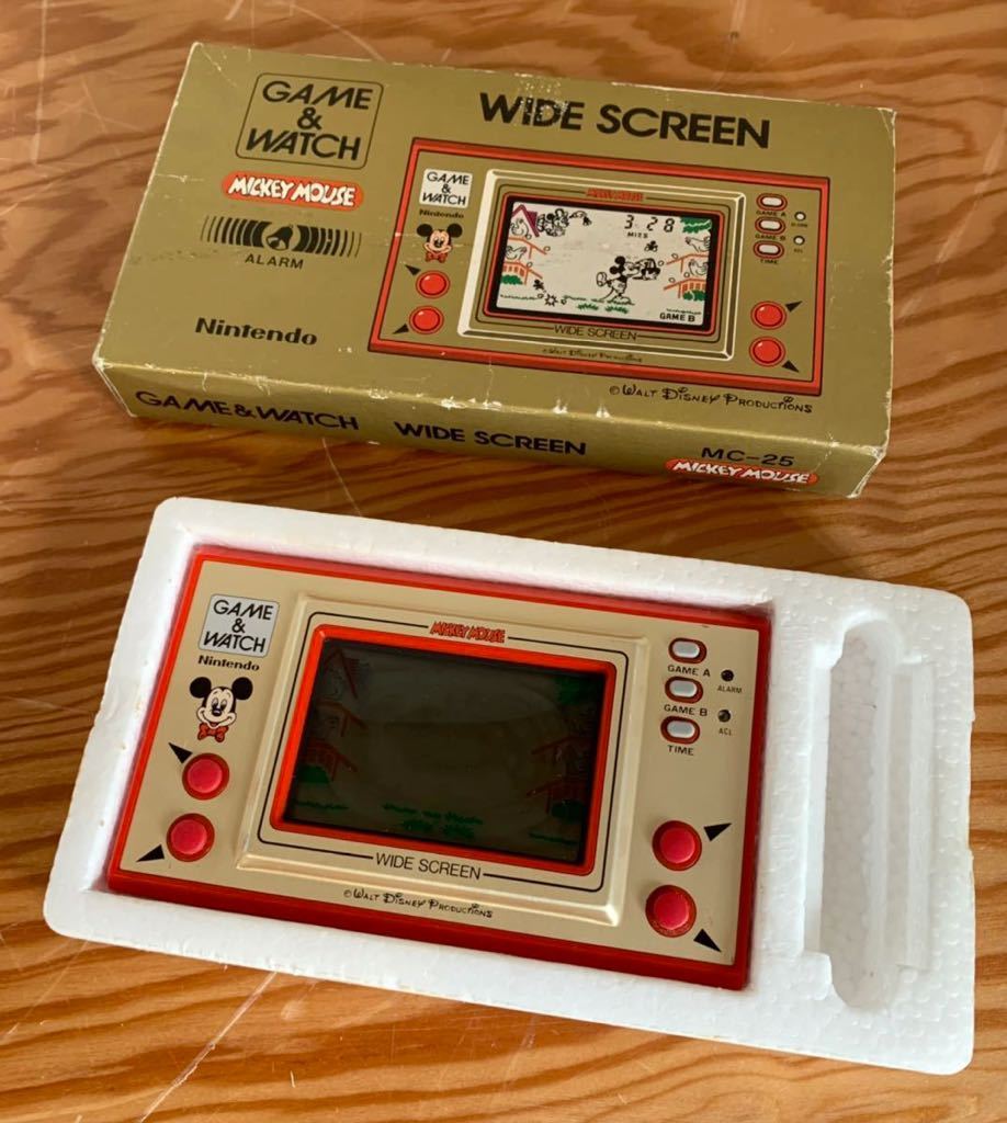 1170M）Nintendo 任天堂 ゲームウォッチ ミッキーマウス MC-25