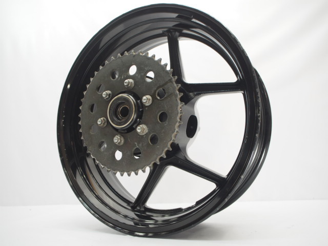カワサキ　ホイールセット カワサキ純正リアホイール後ろホイール 振れリムめくれ無し 17x5.50 R