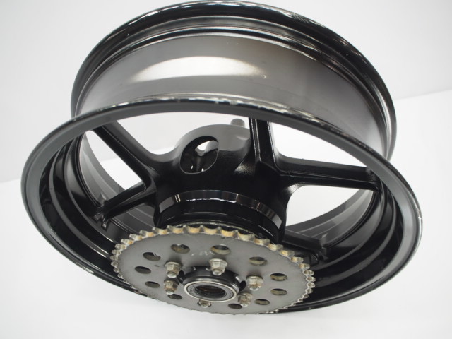 5☆ZRX1200ダエグ用リアホイール519 純正.めくれ無.17×. 〔 カワサキ純正