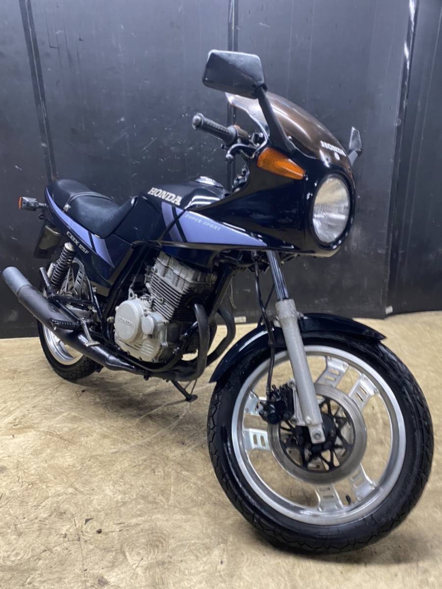 中古CBX125Fジャンク品！エンジン実働！ ホンダ CBX 125 カスタム 改