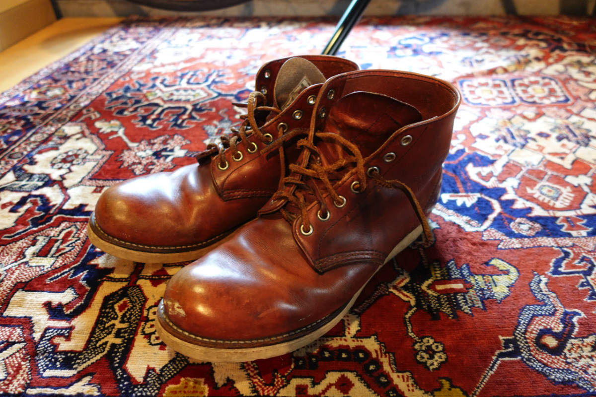 中古】REDWING (レッドウィング) 8166 6inch CLASSIC PLAIN TOE US9.5 