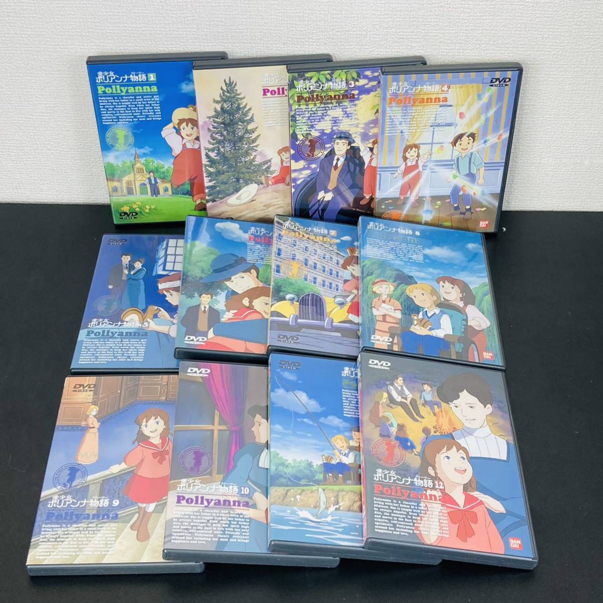 BANADAI バンダイ 世界名作劇場 愛少女ポリアンナ物語 DVD 全12巻 愛