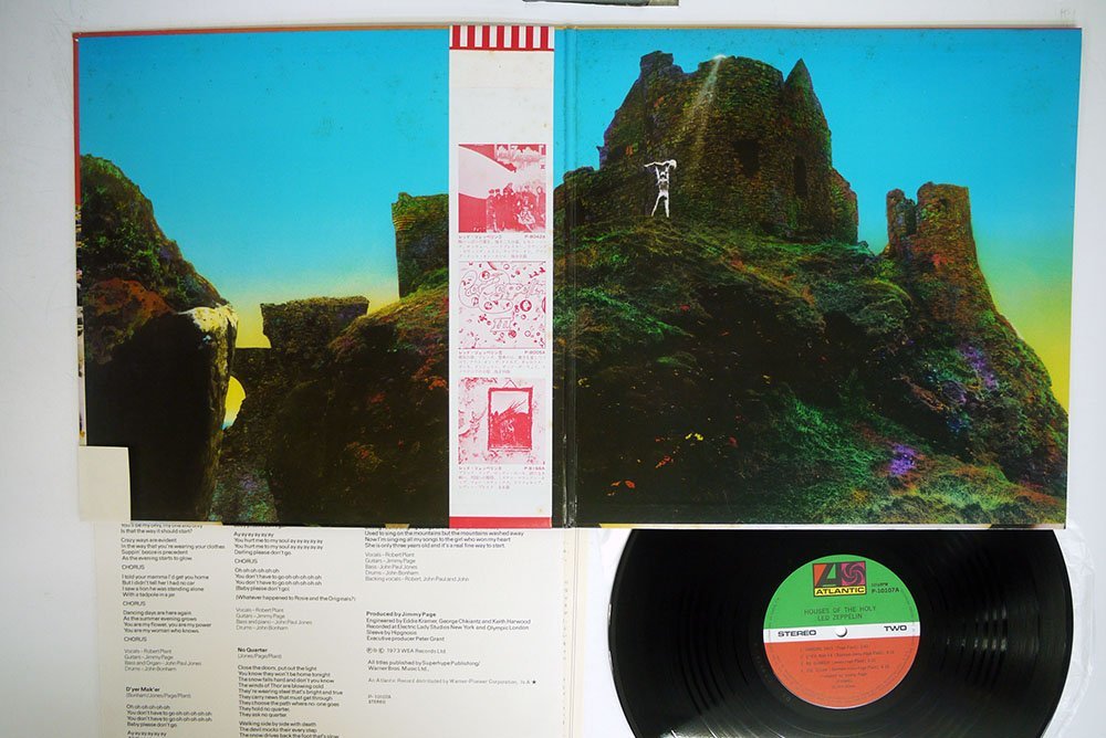 フェイス(信仰)　国内盤 Led THE OF 国内盤 聖なる館 Houses Holy The Of LED Zeppelin