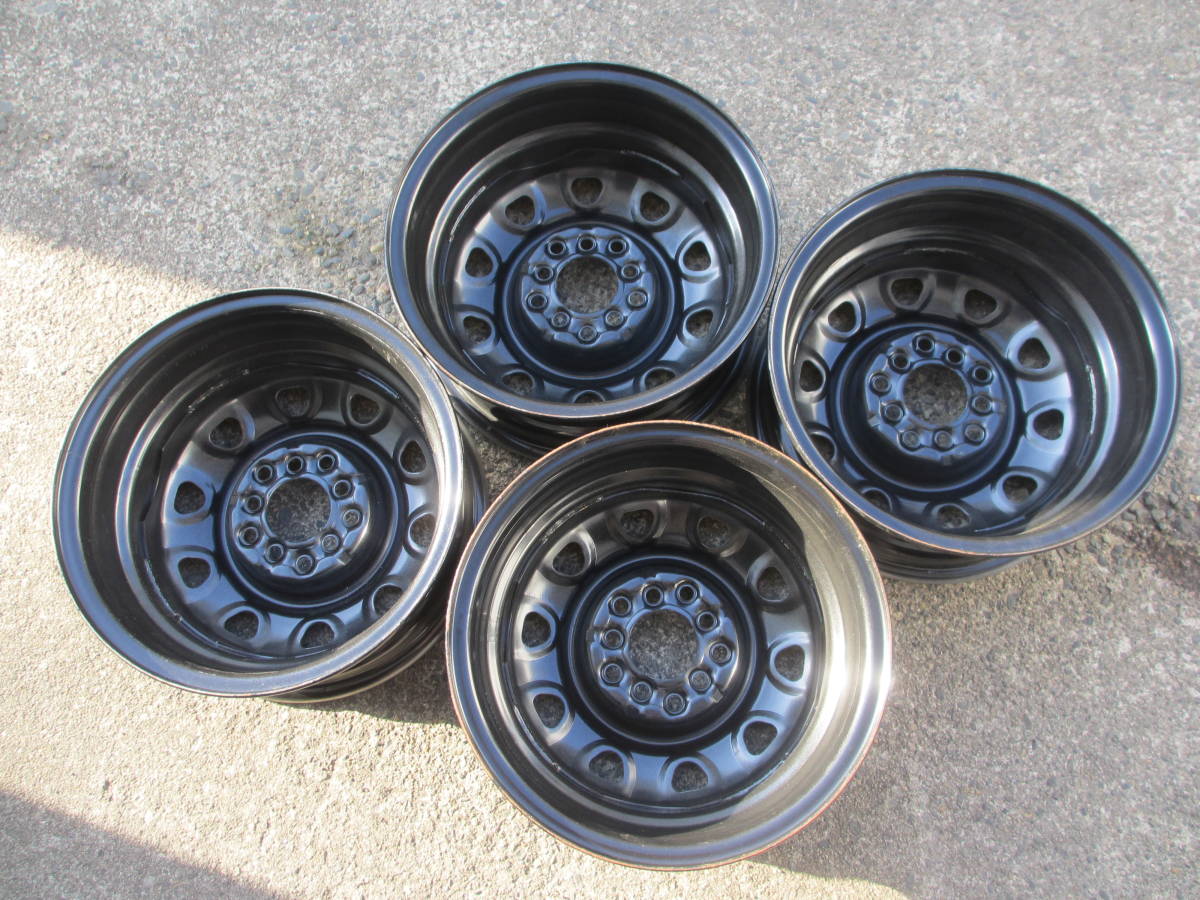 TOPY 鉄チン スチール ホイール 2本セット 14インチ オフセット35mm 5 