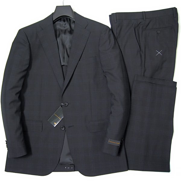 未使用級XL.LL~L!BROOKS BROTHERSセットアップスーツ濃紺ネイビー