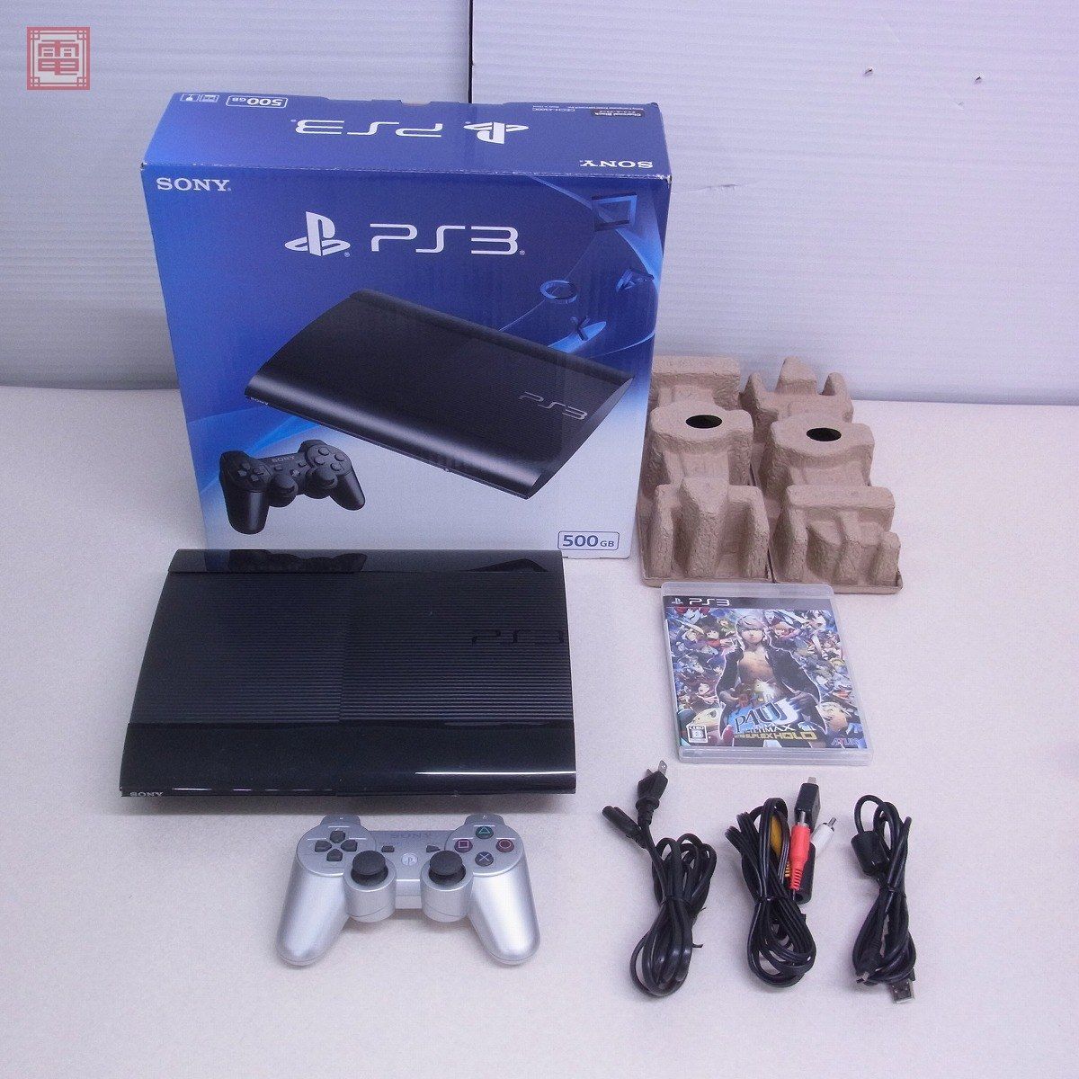 PS3 プレステ3 本体 チャコール・ブラック CECH-4300C ソニー SONY 箱+