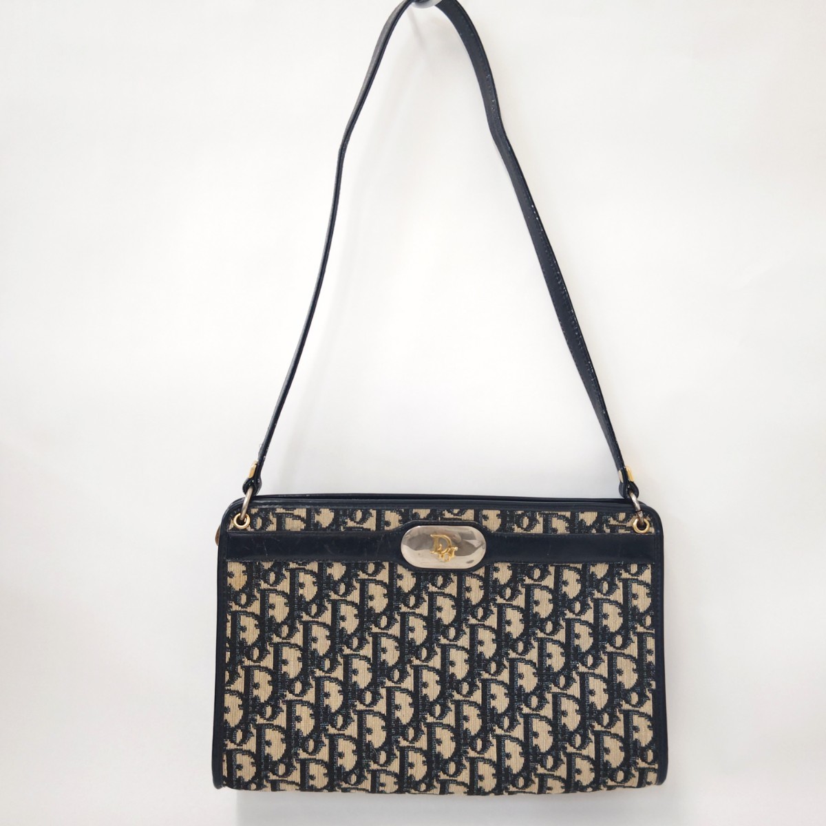 E3-78)クリスチャン ディオール Christian Dior トロッター ショルダー 