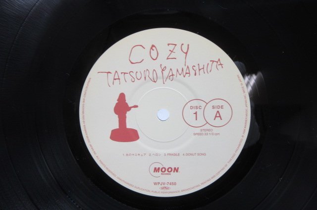 山下達郎 COZY Cozy 山下達郎「Cozy」LP（12インチ）⁄Moon 山下達郎