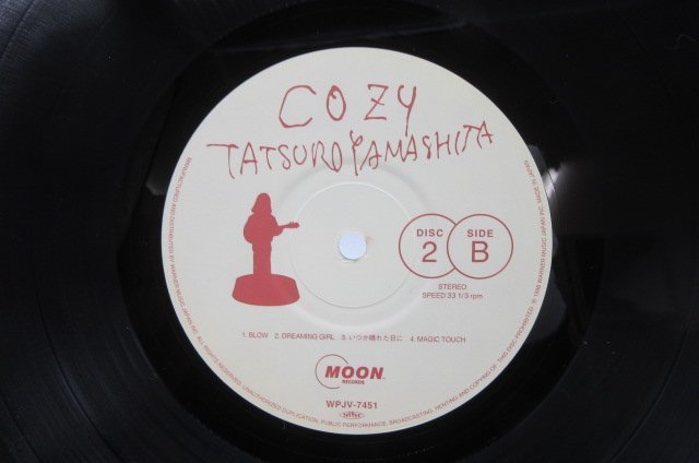 山下達郎 COZY Cozy 山下達郎「Cozy」LP（12インチ）⁄Moon 山下達郎