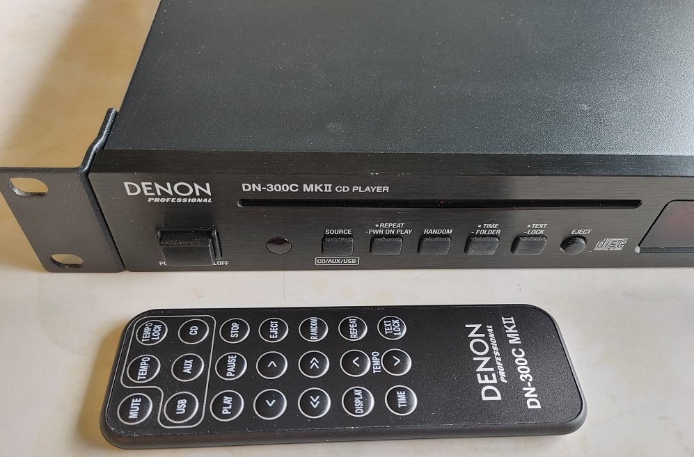 デノンDN－300C MKⅡ（リモコン付属） 動作品 DENON DN-300C
