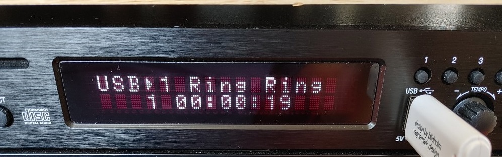 デノンDN－300C MKⅡ（リモコン付属） 動作品 DENON DN-300C