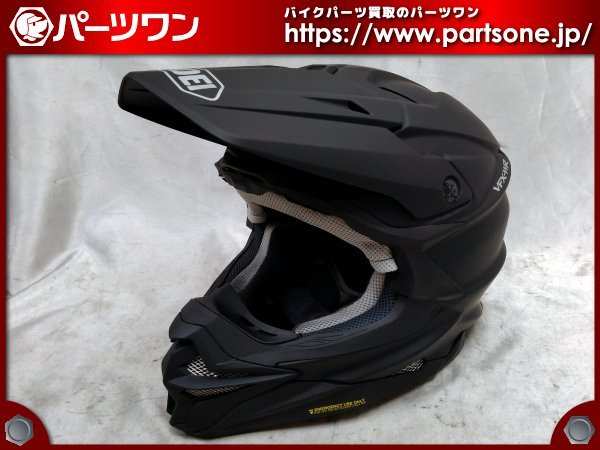 アシンメトリーの無骨グラフィック！ SHOEI VFXーWR マットブラック 