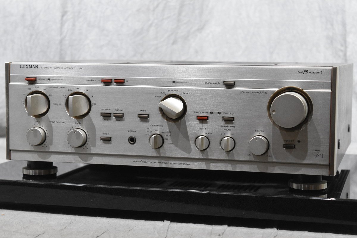LUXMAN ラックスマン L-510 プリメインアンプ