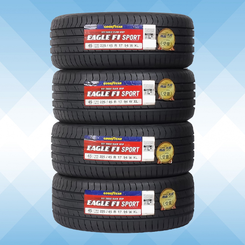 225/45R17 94W XL GOODYEAR グッドイヤー イーグル EAGLE F1 SPORT 21年製 正規品 送料無料 4本税込 42，000より 2