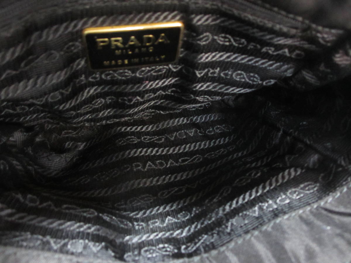 ☆プラダ PRADA チェーンベルト ウエストポーチ ウエストバッグ