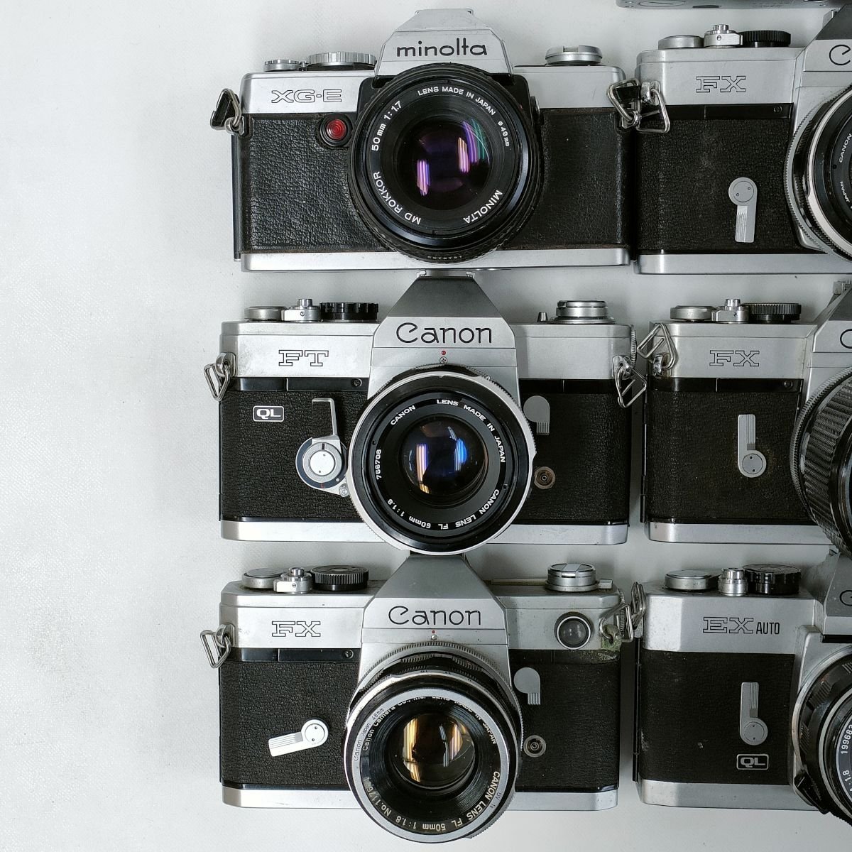 キャノン Canon FTb-N ブラック & FD 50mm F1.4 #20 Canon FTb (newer style) 35mm Film SLR Camera with FD 50mm 1:1.4