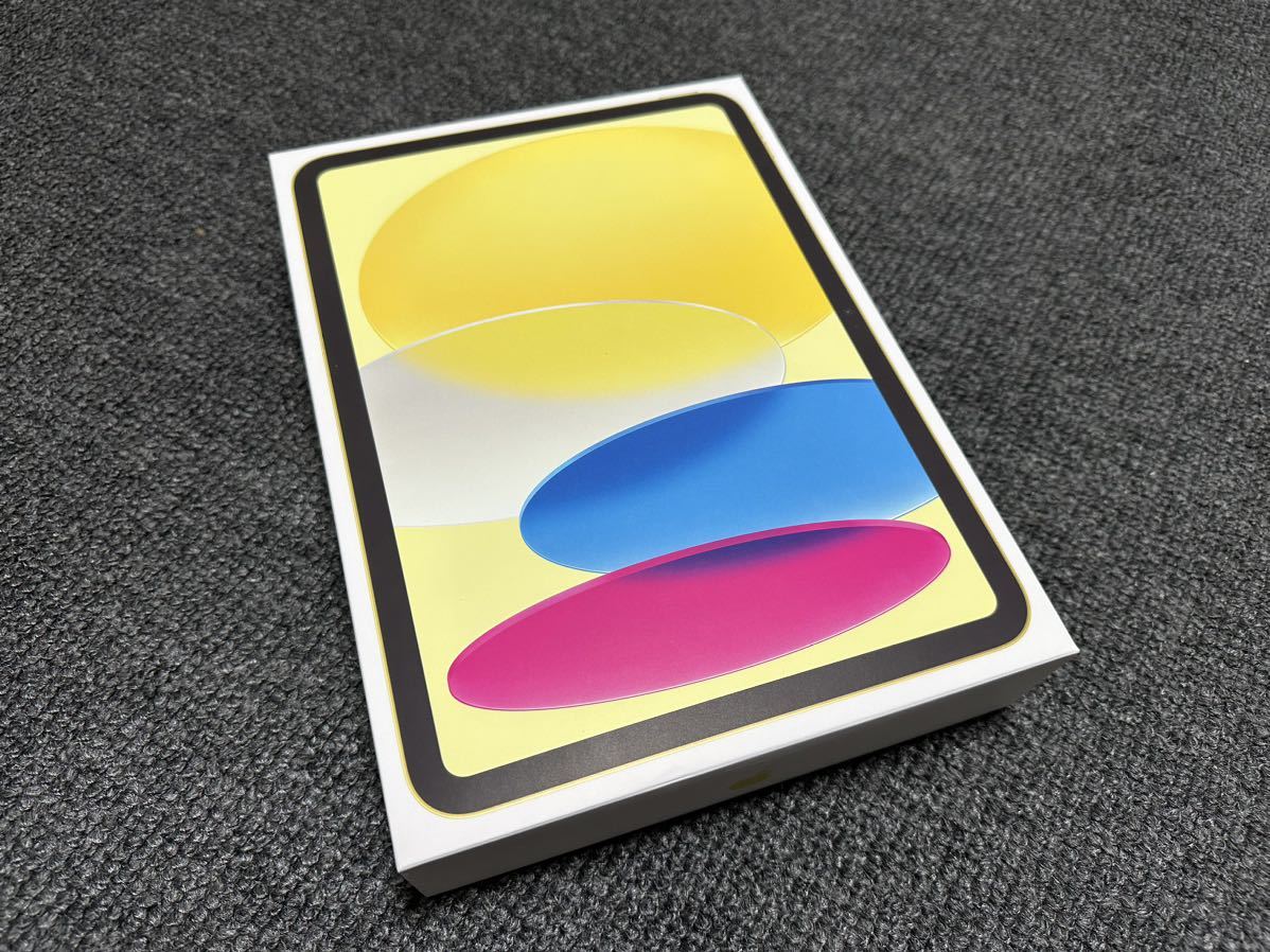 新品未開封Apple iPad 第10世代Wi-Fi64GB yellow イエロー　MPQ23J/A