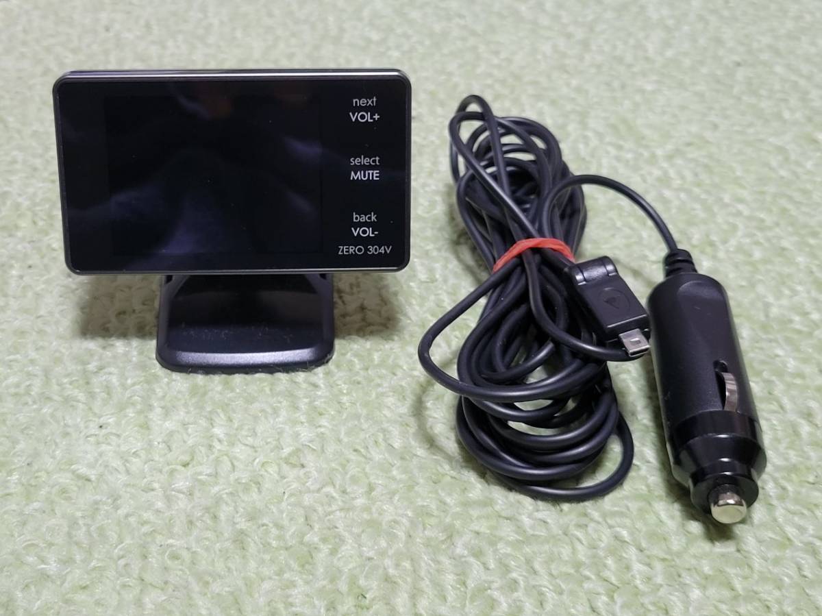 ZERO コムテック COMTEC 304V GPS液晶レーダー探知機 レーダー探知機 