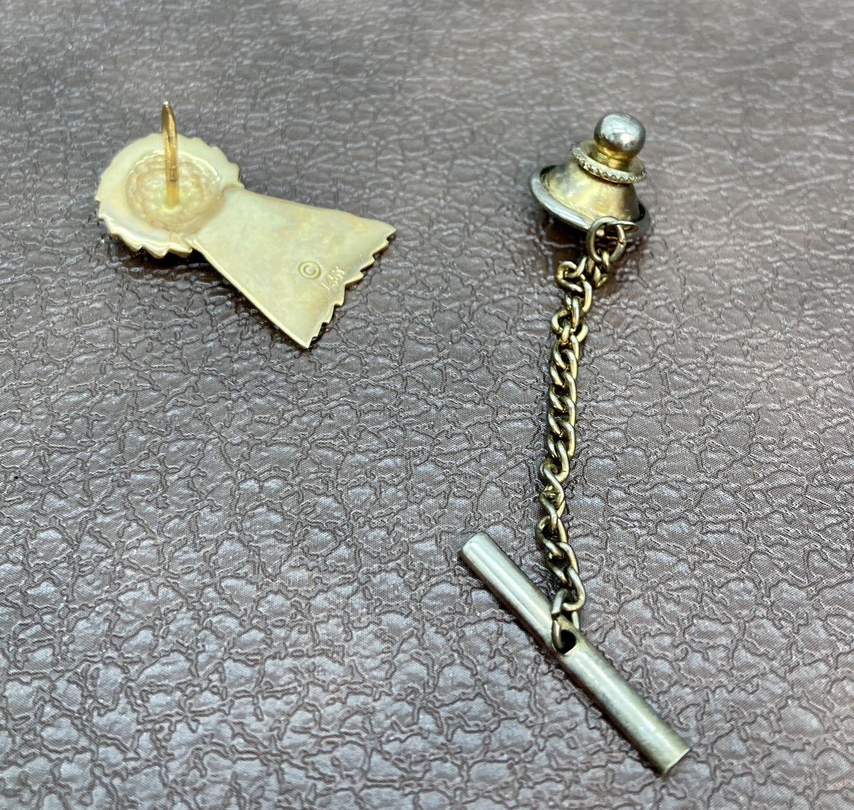 K14WG タイタック オパール ネクタイピン ジュエリー