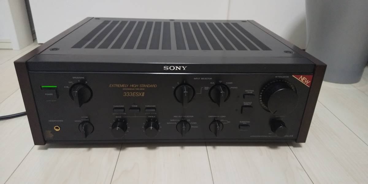 ソニー TA-F333esx2 動作品 SONY 公式通販 TA-F333ESXⅡ 修理挑戦ジャンクのアンプ（SONY プリメインアンプ動作品(よ40) □SONYソニー