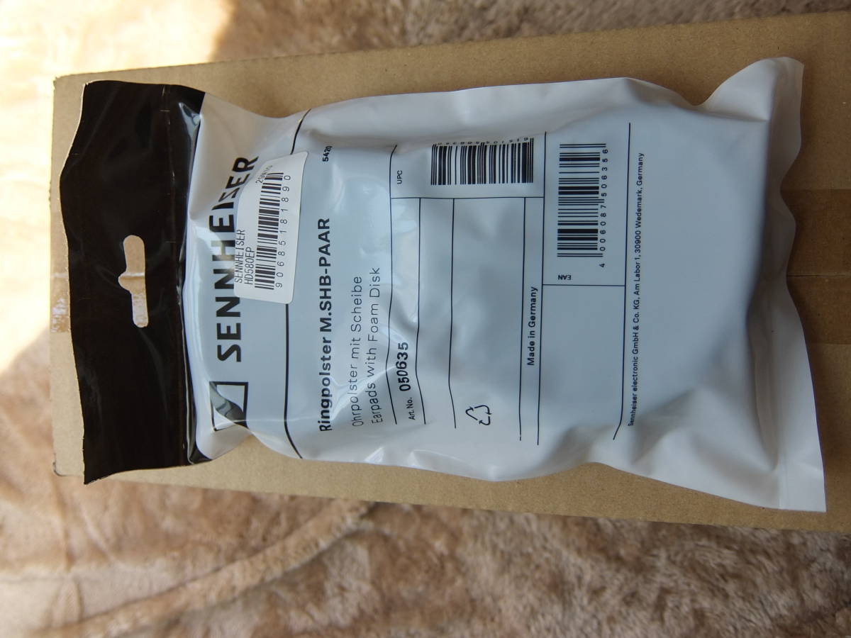 SENNHEISER ヘッドホン　交換用イヤーパッド