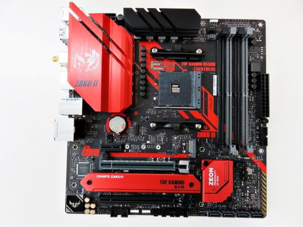 Z049☆ASUS TUF GAMING B550M ZAKU WI-FI ガンダム MOTHERBOARD