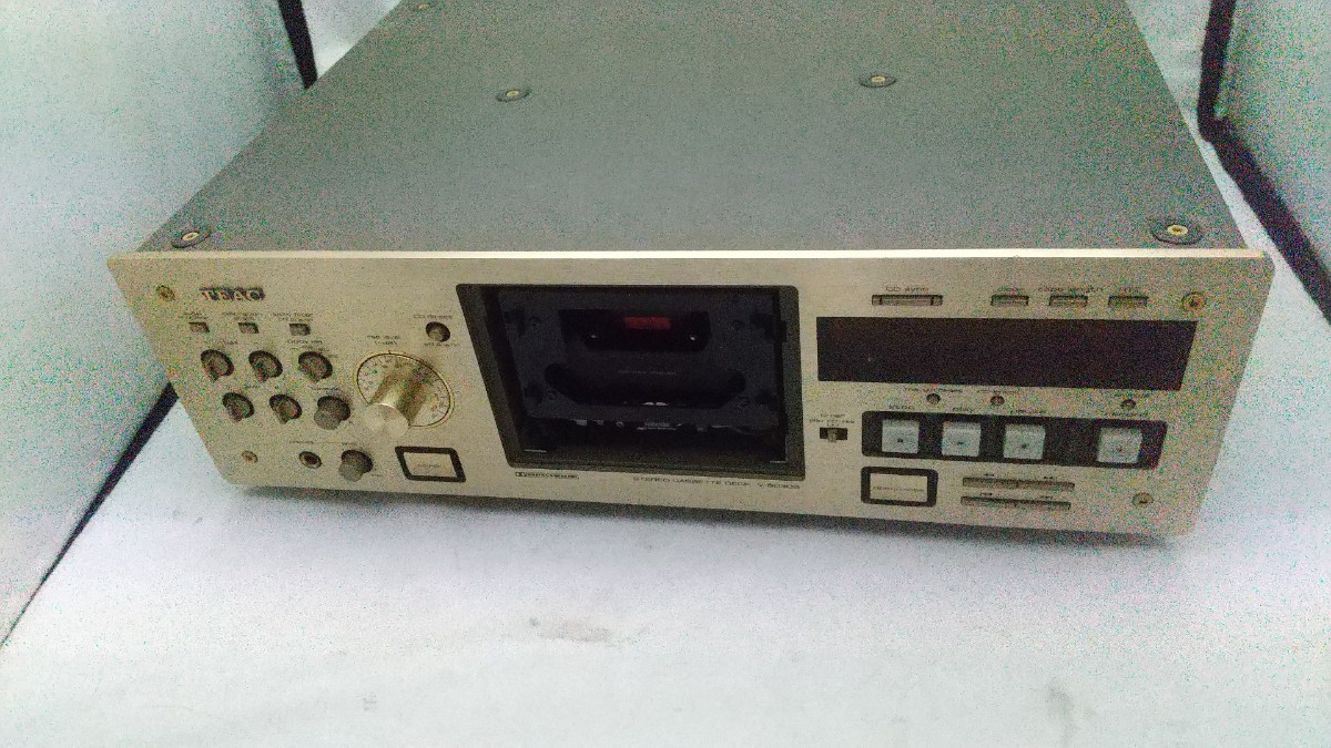TEAC 3ヘッドシングルカセットデッキ V-6030S ジャンク品 ティアック 