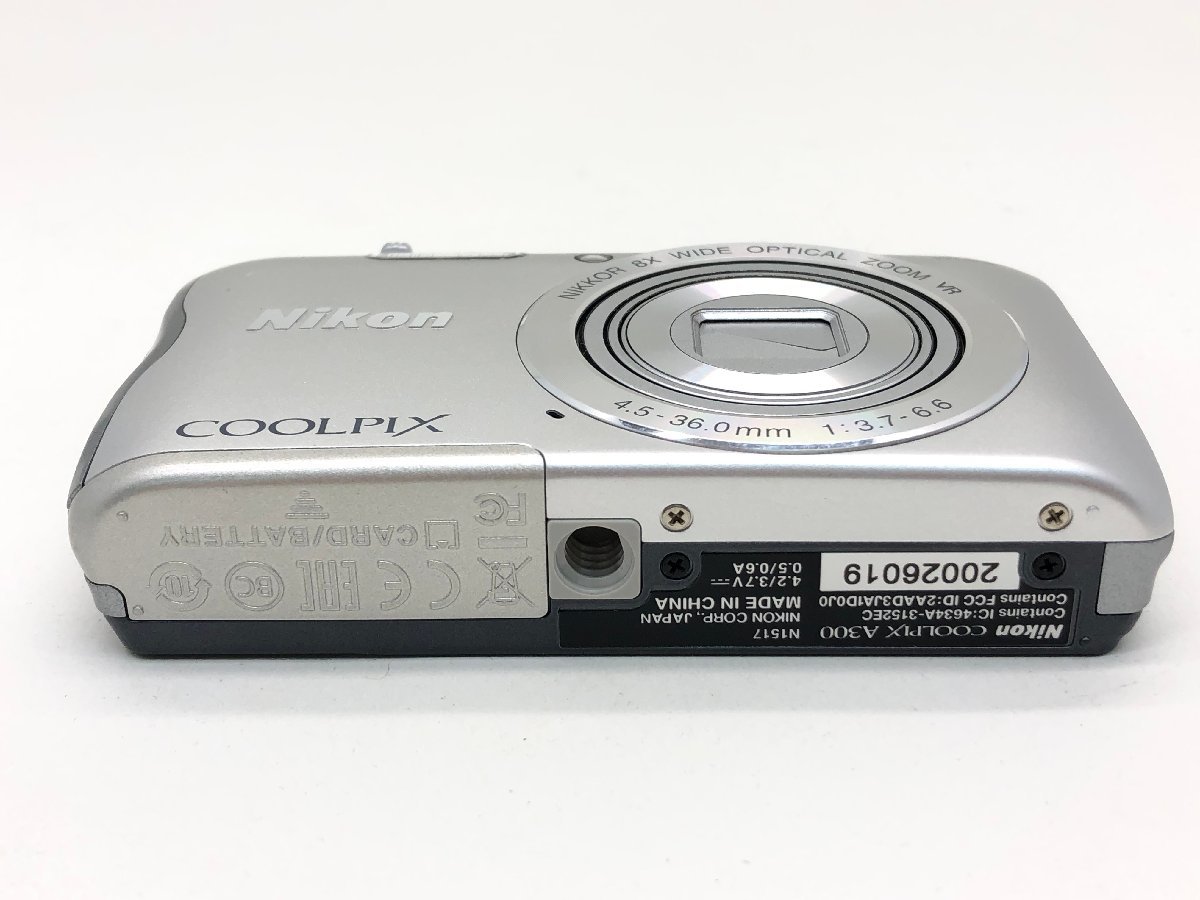 Nikon COOLPIX 防水デジタルカメラ　ジャンク Nikon COOLPIX A300 コンパクト デジタルカメラ ジャンク 中古