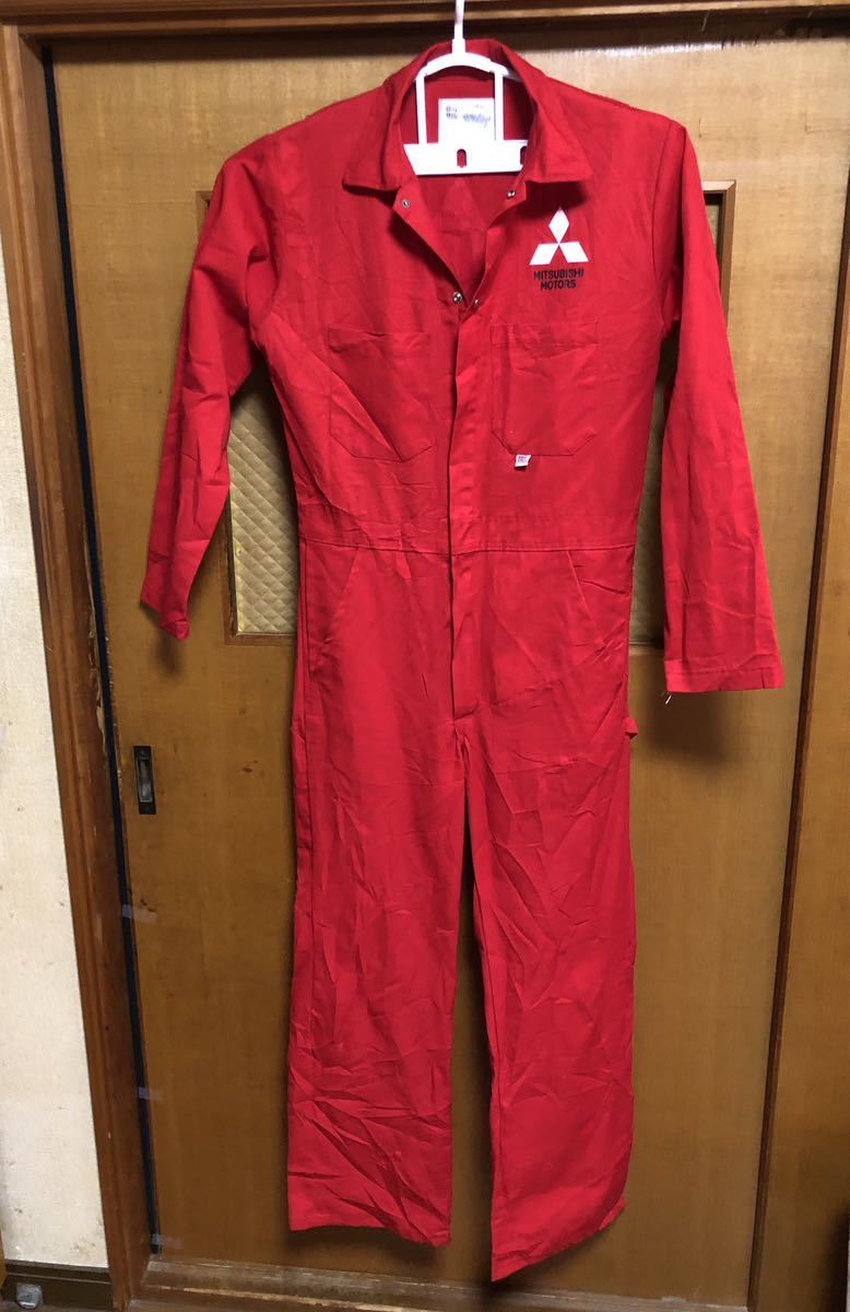 キッズ服(100cm~) HONDA McLaren F1 オーバーオール 赤 ツナギ つなぎ レア