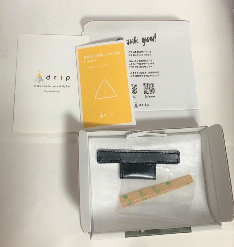 Leather Apple 新品 ♪♪ drip apple pencil ホルダー レザー 黒