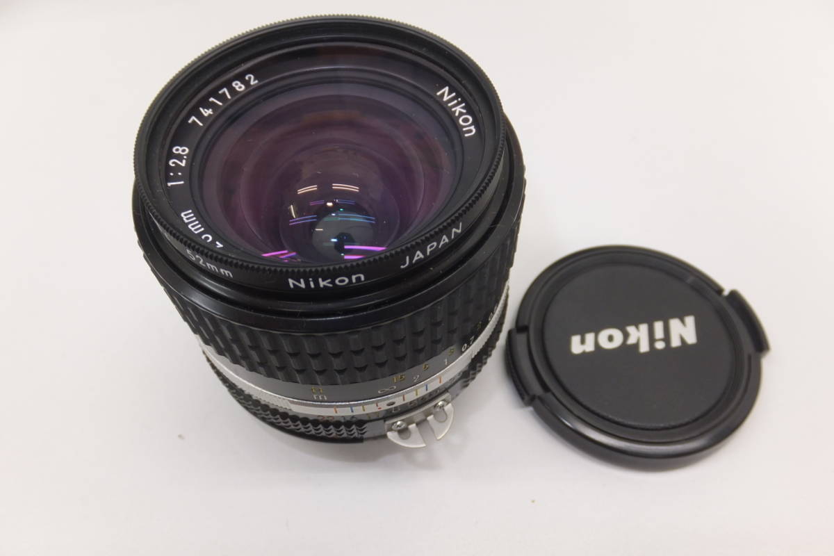 41436-520 1円～ 美品 Nikon ニコンNIKKOR 28mm 1:2.8 カメラレンズ