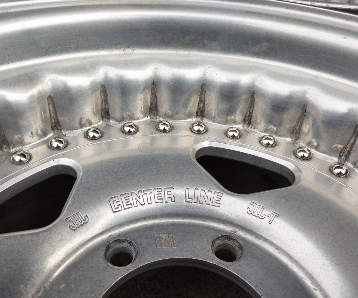 深リム！CENTERLINE 16インチ 約8.5J 約-8 6H 139.7 4本 センターライン