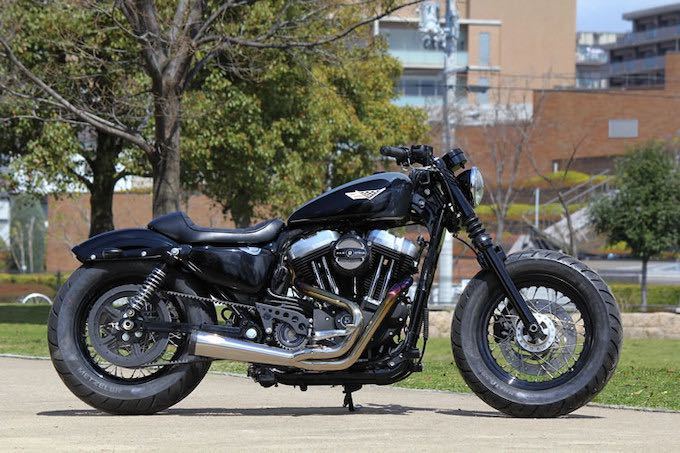 GLEAMING WORKS チタニウム バリトンマフラー 2in1 フルエキゾーストマフラー 07年以降 XL1200 XL883 スポーツスター グリーミンワークス GLEAMING WORKS ひと味違う大人の贅沢にチタンの2in1。バリトンマフラー バリトン |ハーレーパーツ専門店 HDパーツ