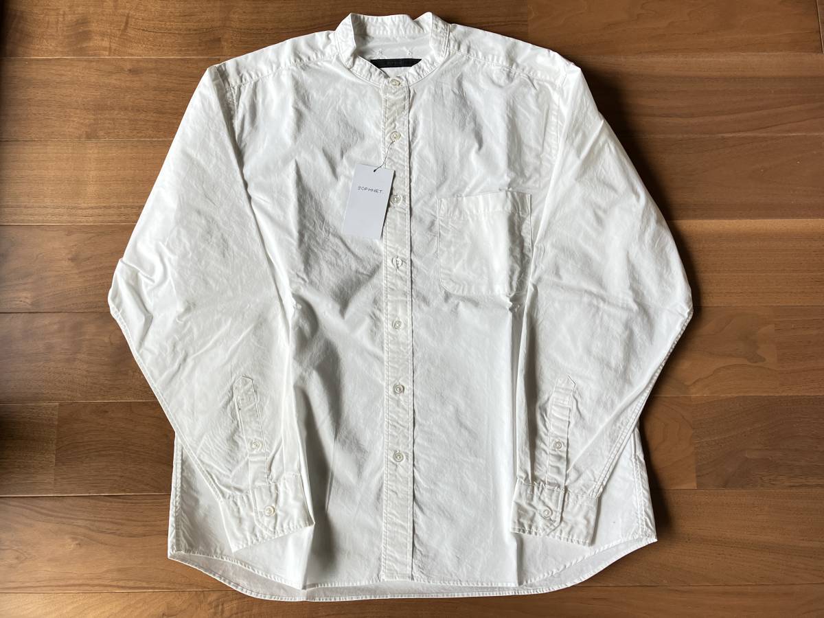 未使用 SOPHNET BIG BAND COLLAR SHIRT サイズM uniform experiment FCRB SOPH ソフネット visvim シャツ