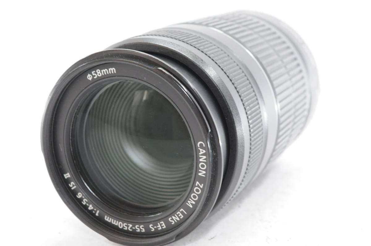 キヤノン CANON EF-S 55-250mm F4-5.6 IS II キヤノンEFマウント系