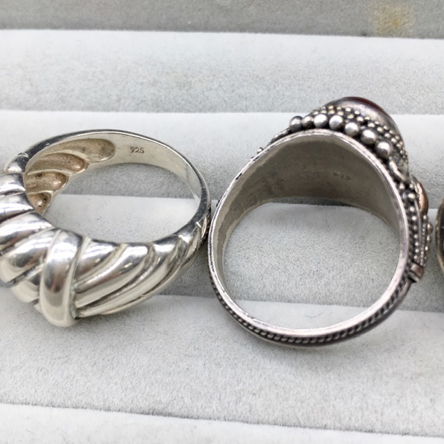 R257 シルバー アクセサリー 13点 まとめ ネックレス リング 