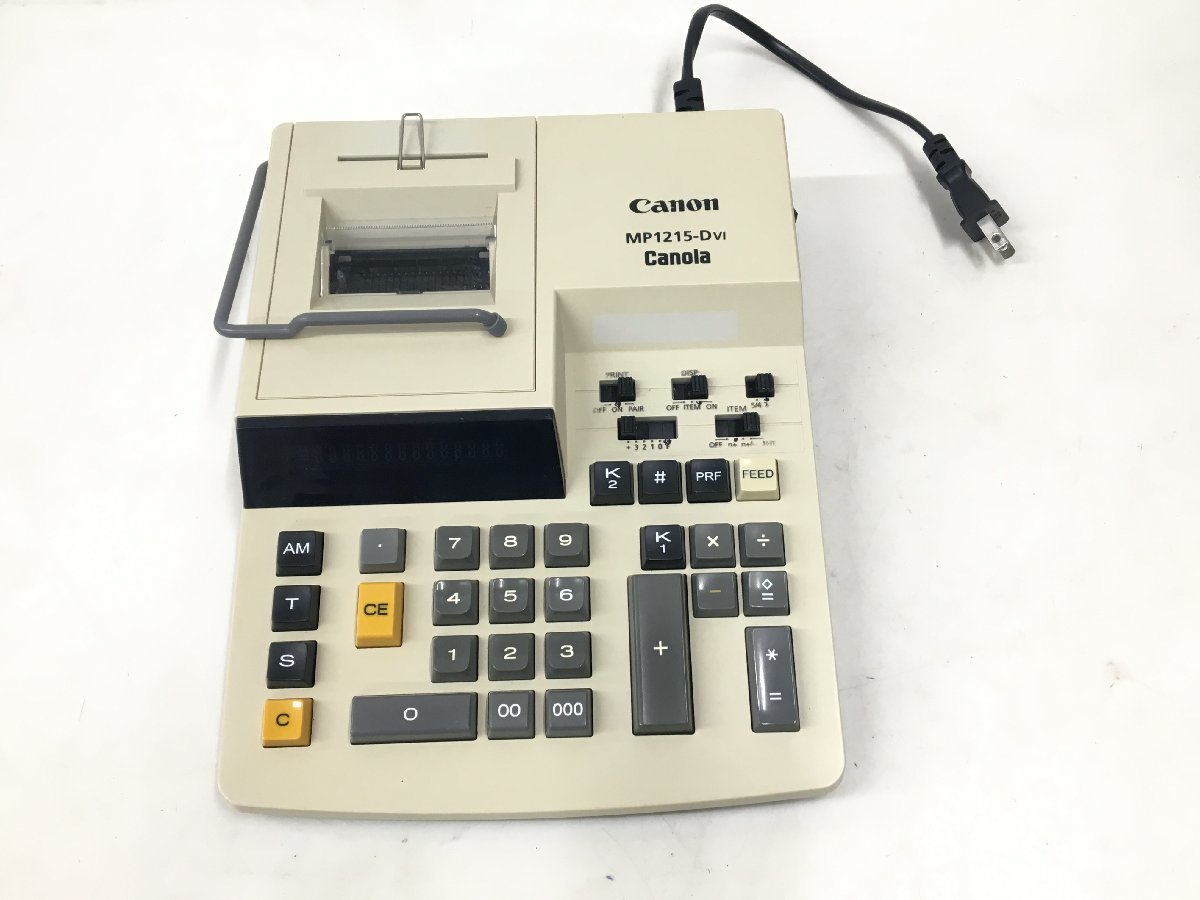 キャノンCANON Canola L1000 電卓 蛍光表示管 キャノン電卓 キヤノン