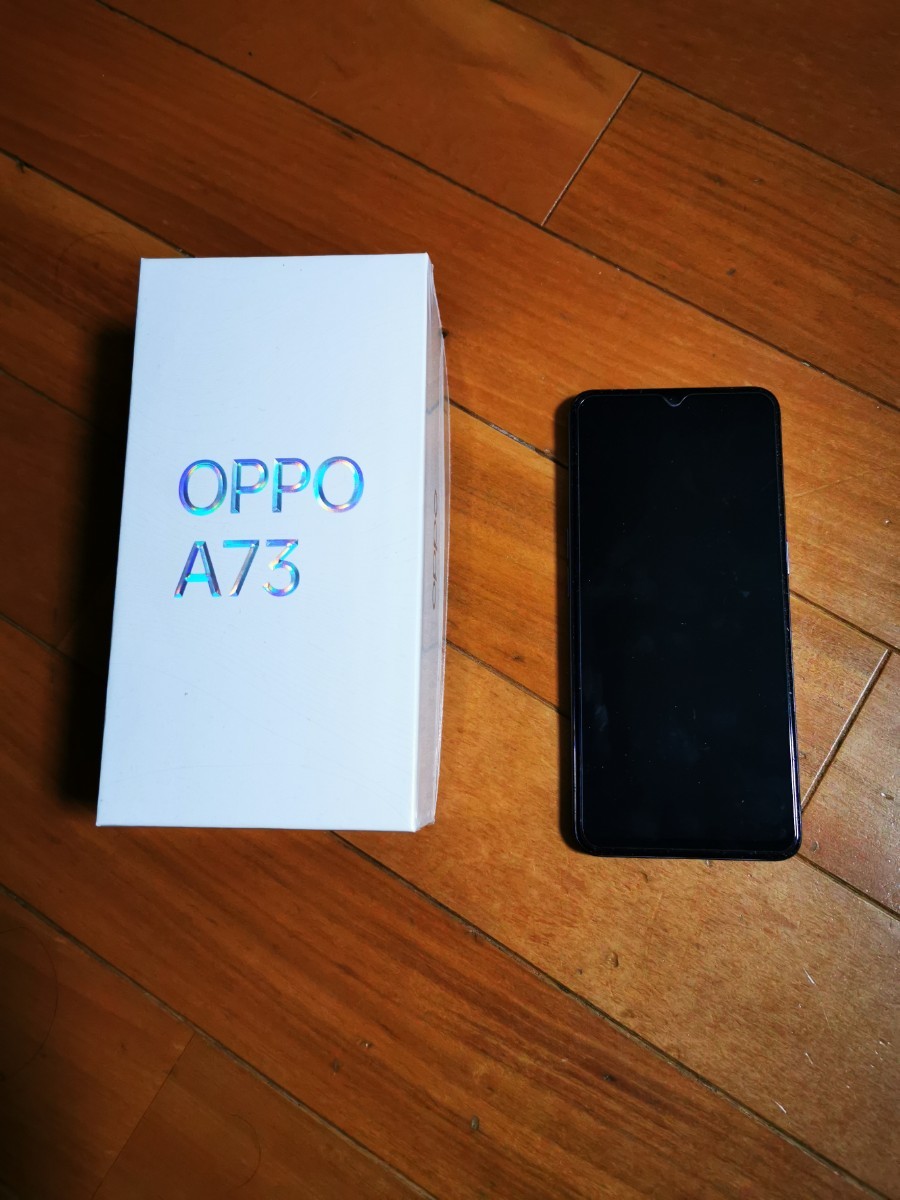 OPPO A73 64GB - ネイビーブルー Navy Blue ネービーブルー mvno SIM