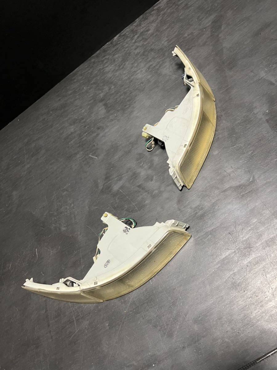 トヨタ MR2 SW20 純正ウインカー コーナーレンズ 左右セット 当時物