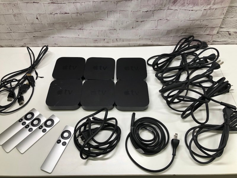 230127SK020176 AppleTV 6台まとめ売り /A1378 4台 A1469　２台/ アップルTV　Apple