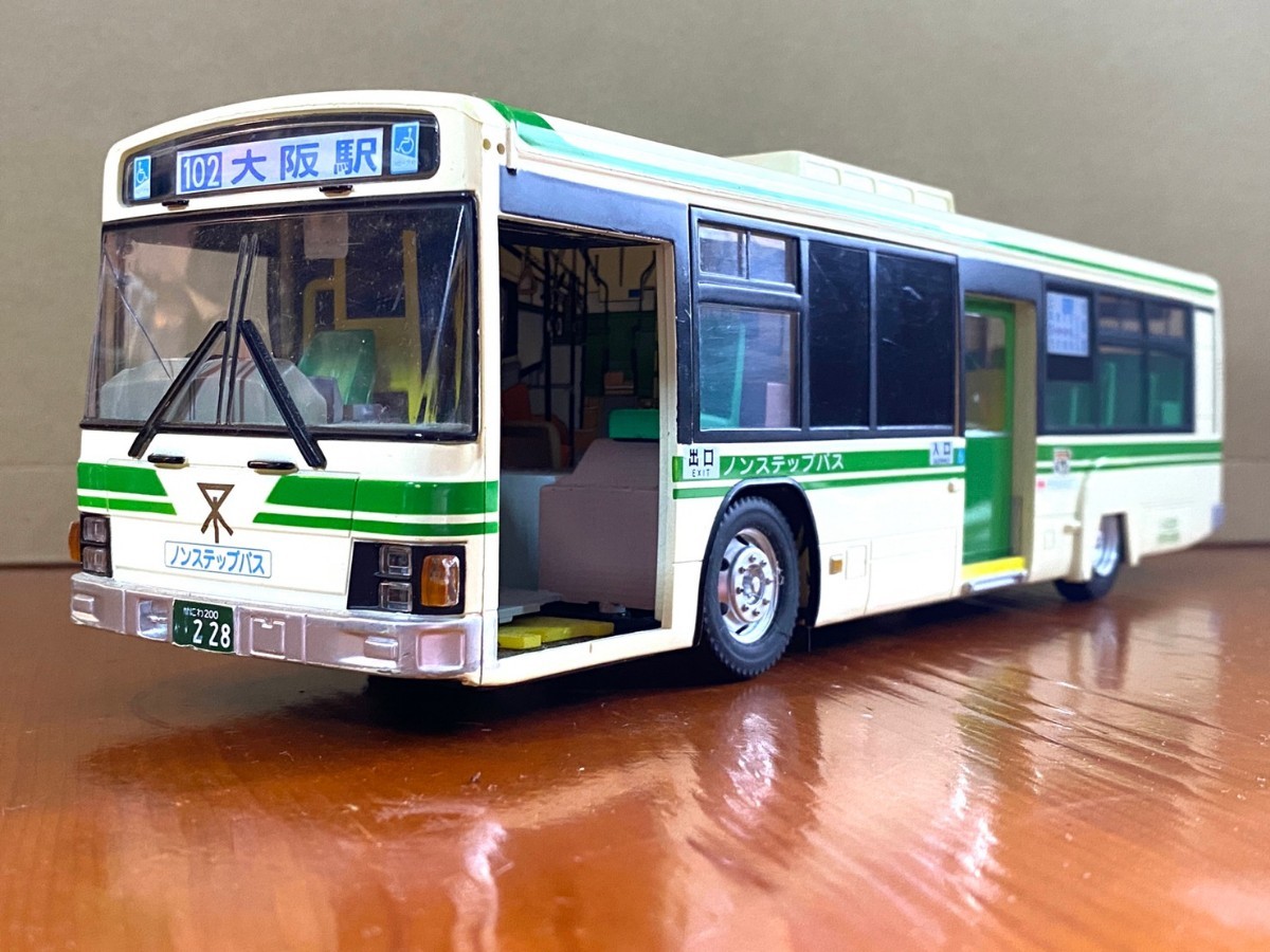 プロポなし RC ラジコン スカイネット アオシマ 1/32 RCバス 大阪市