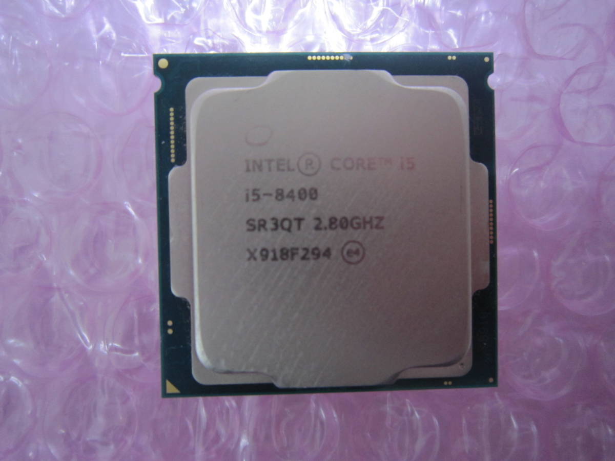 Core Intel i5-8400 CPU i5 0 公式通販 SR3QT Processor 〇Intel 
