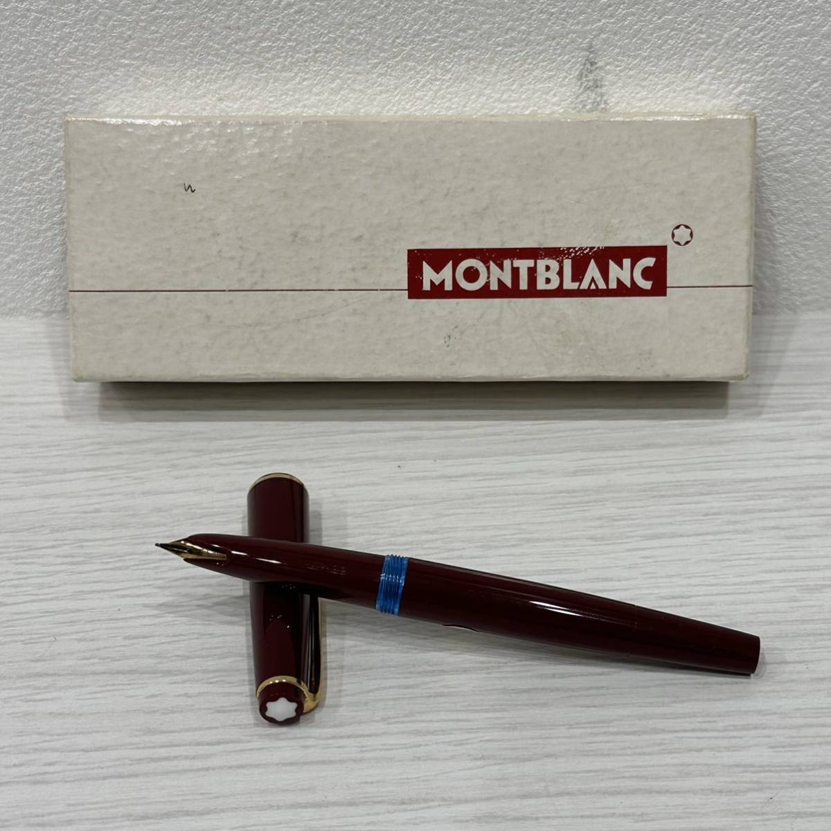 ◇モンブラン MONTBLANC 万年筆 ブラウン 585ペン先 箱付き◇ 【公式通販】