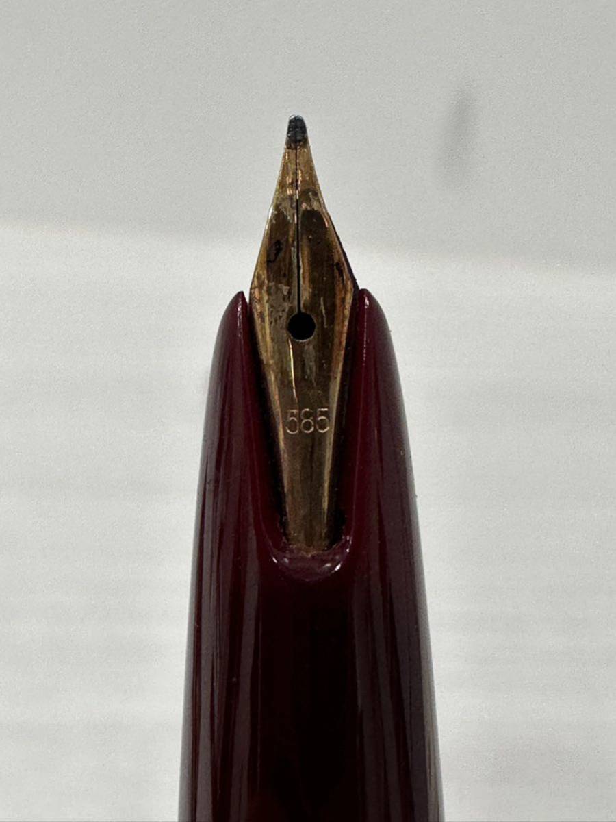 ◇モンブラン MONTBLANC 万年筆 ブラウン 585ペン先 箱付き◇ 【公式通販】