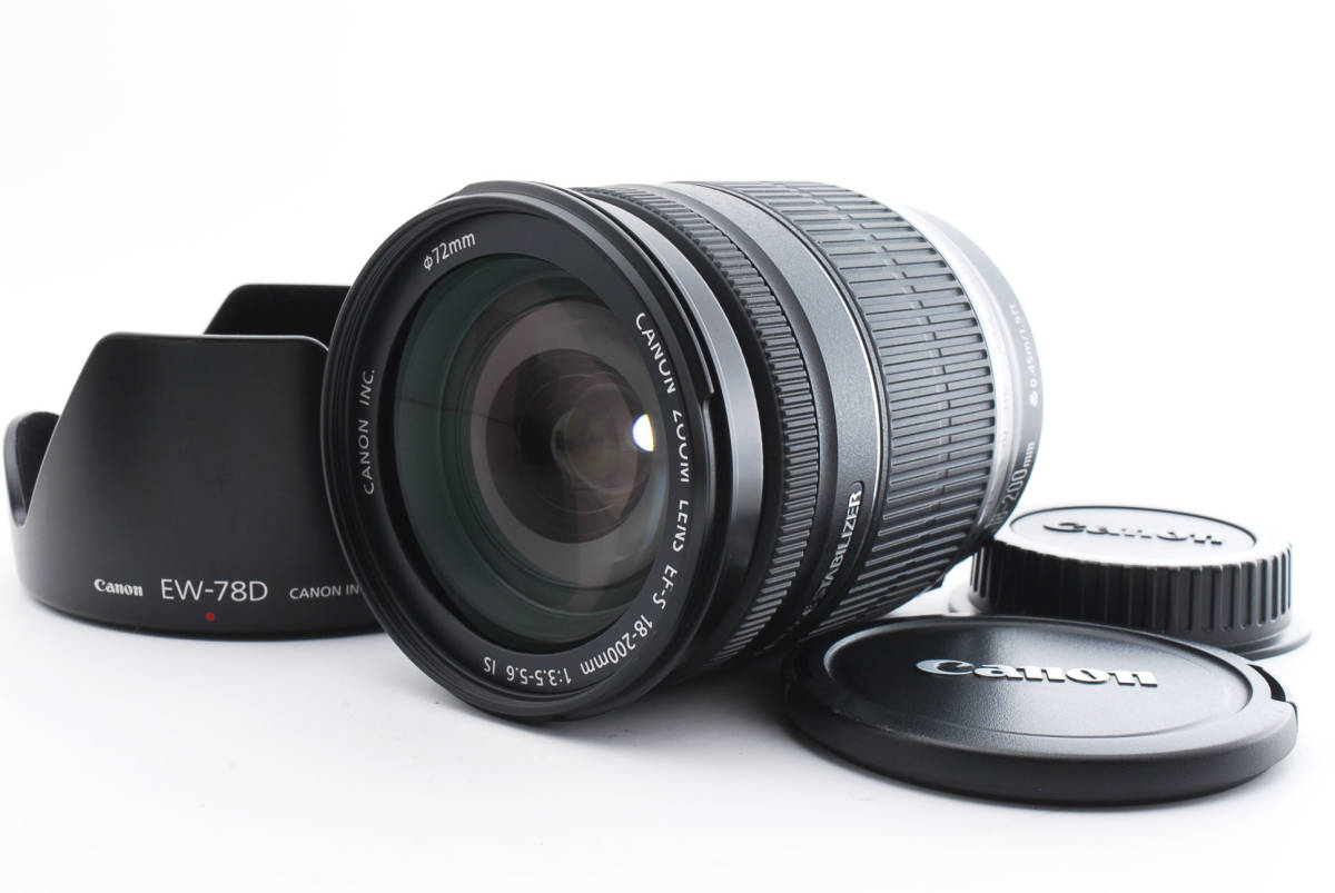 Canon [美品] Canon キャノン EF-S 18-200mm f/3.5-5.6 IS
